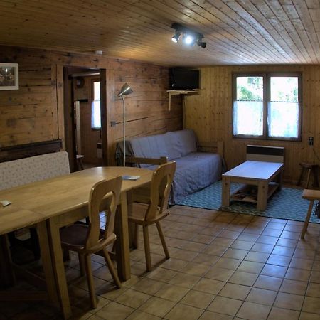 Charmieux Appartement En Chalet Typique Ле-Гран-Борнан Экстерьер фото
