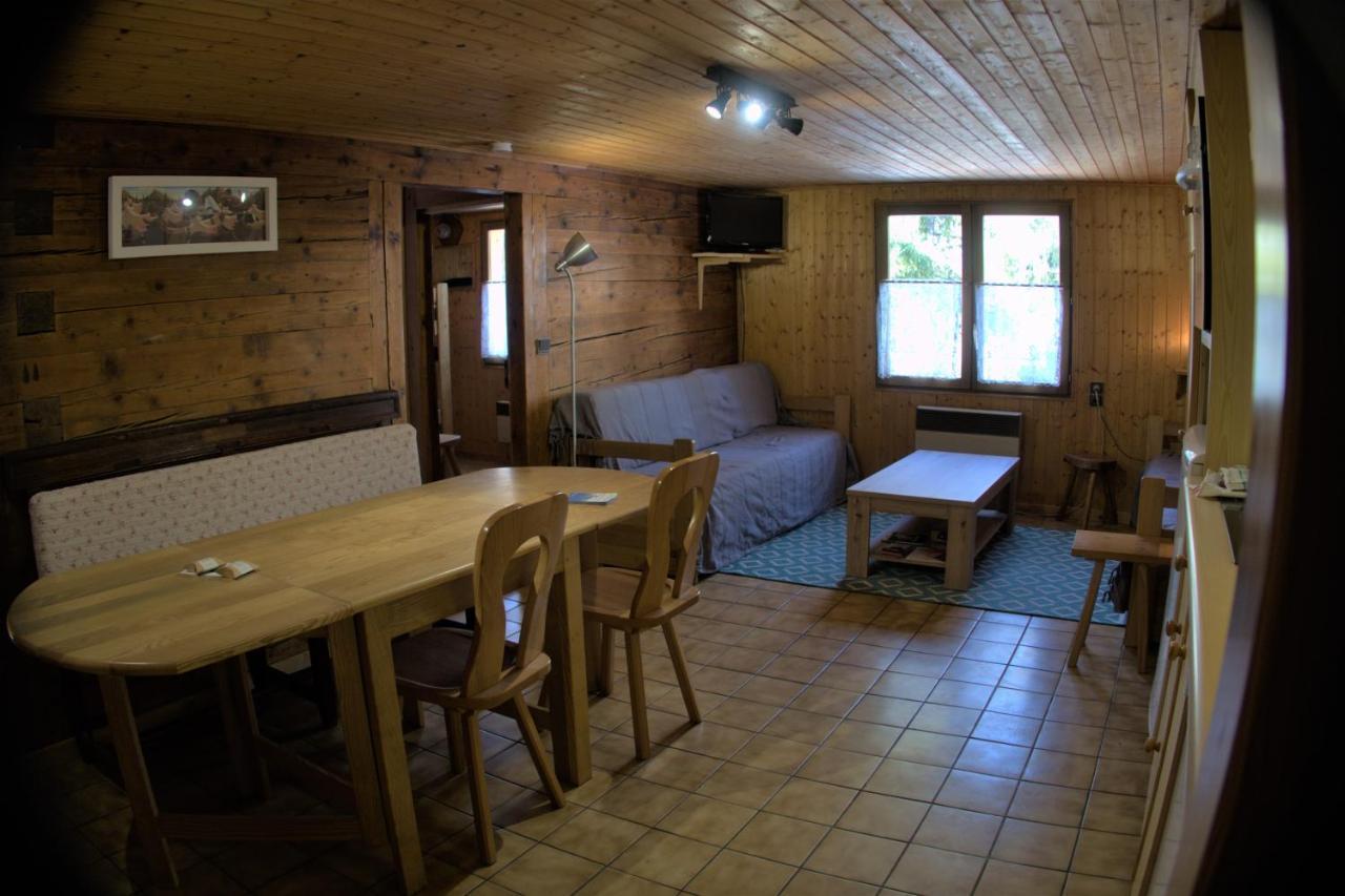 Charmieux Appartement En Chalet Typique Ле-Гран-Борнан Экстерьер фото